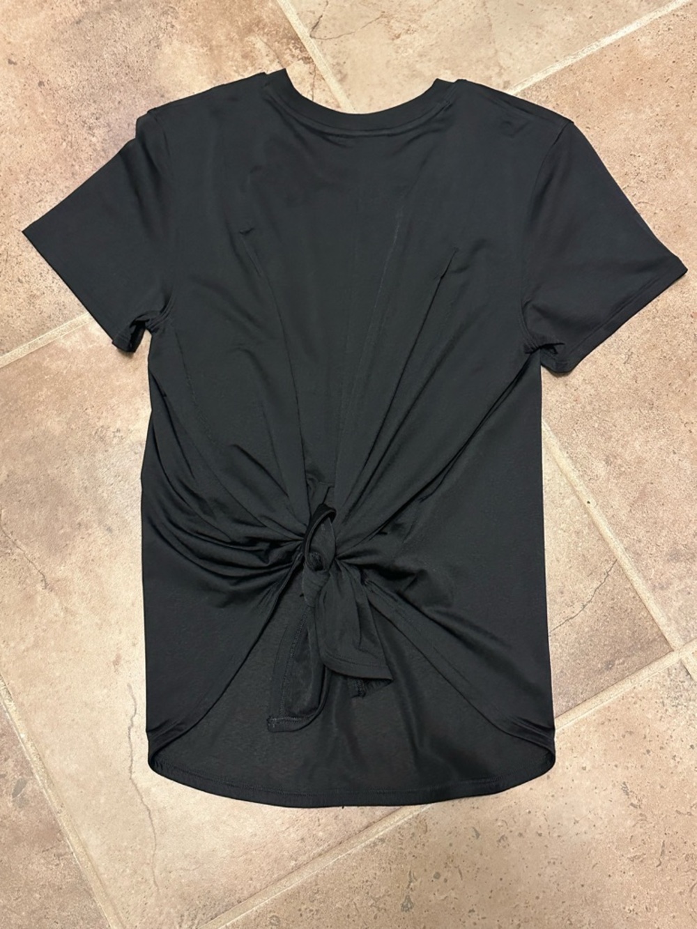 💫Lululemon Lightweight Split-Back Training Tee, Black, XXS, Like NEW!!